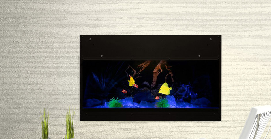 wall mounted virtual aquarium